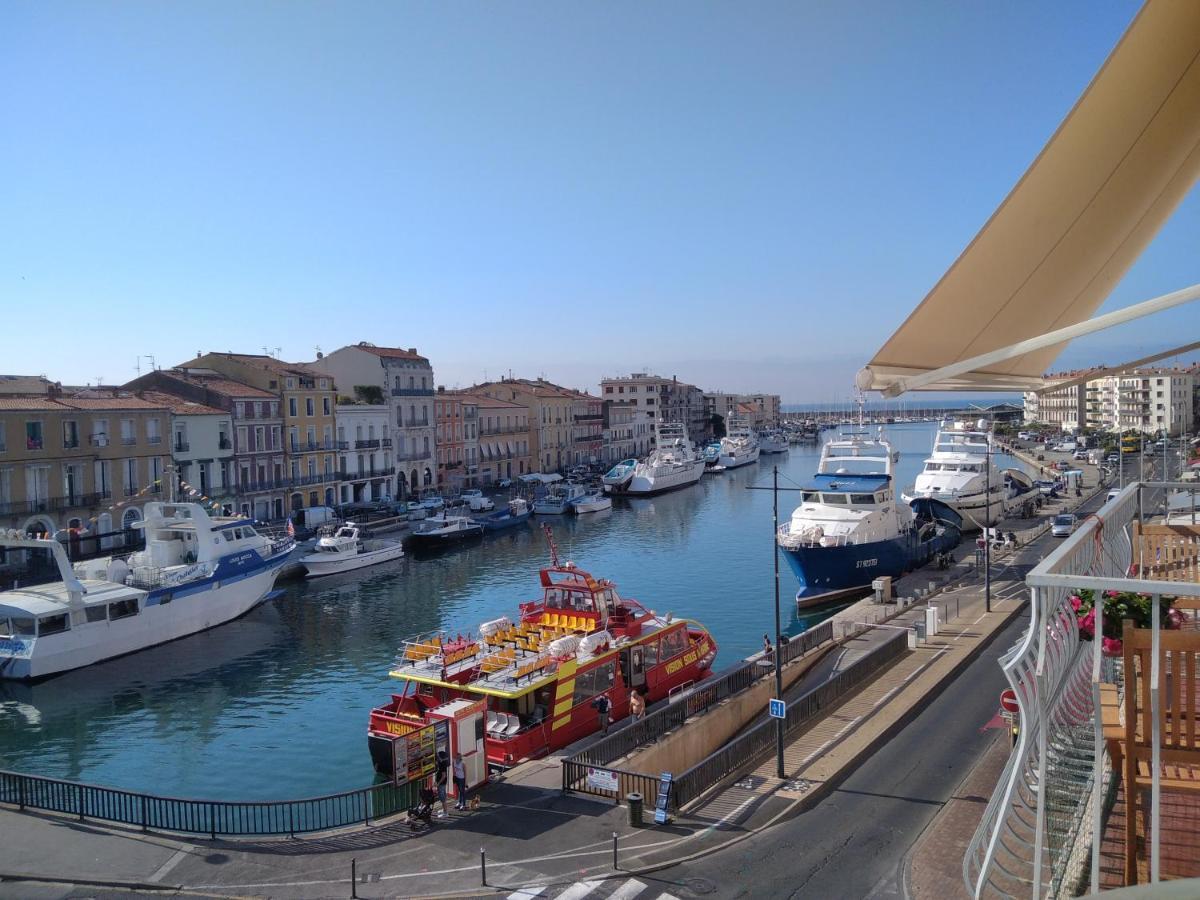 T3 au COEUR DE VILLE avec VUE SUR QUAIS ET MER Sète Exterior foto