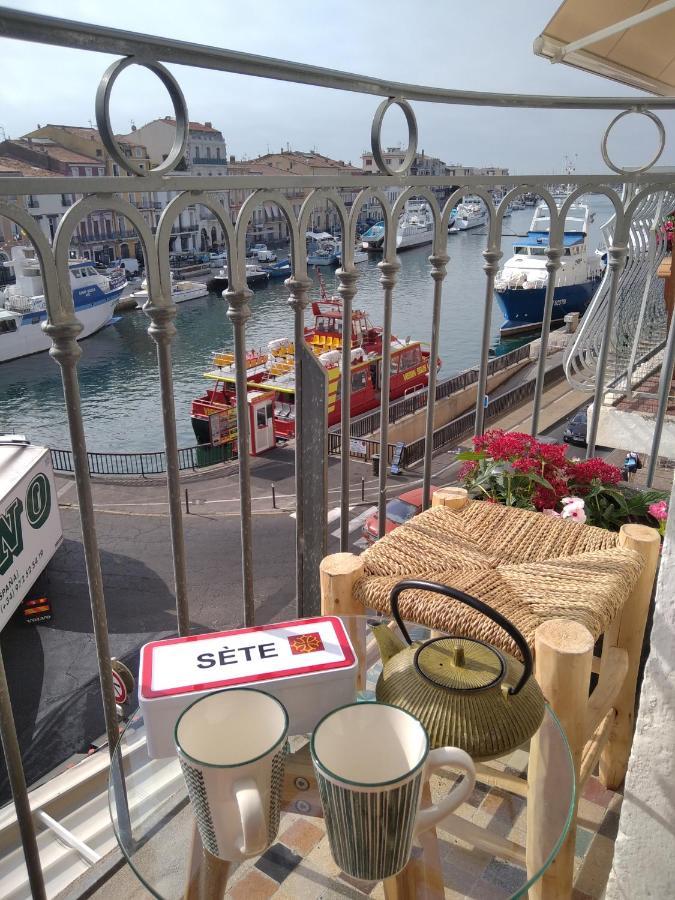 T3 au COEUR DE VILLE avec VUE SUR QUAIS ET MER Sète Exterior foto