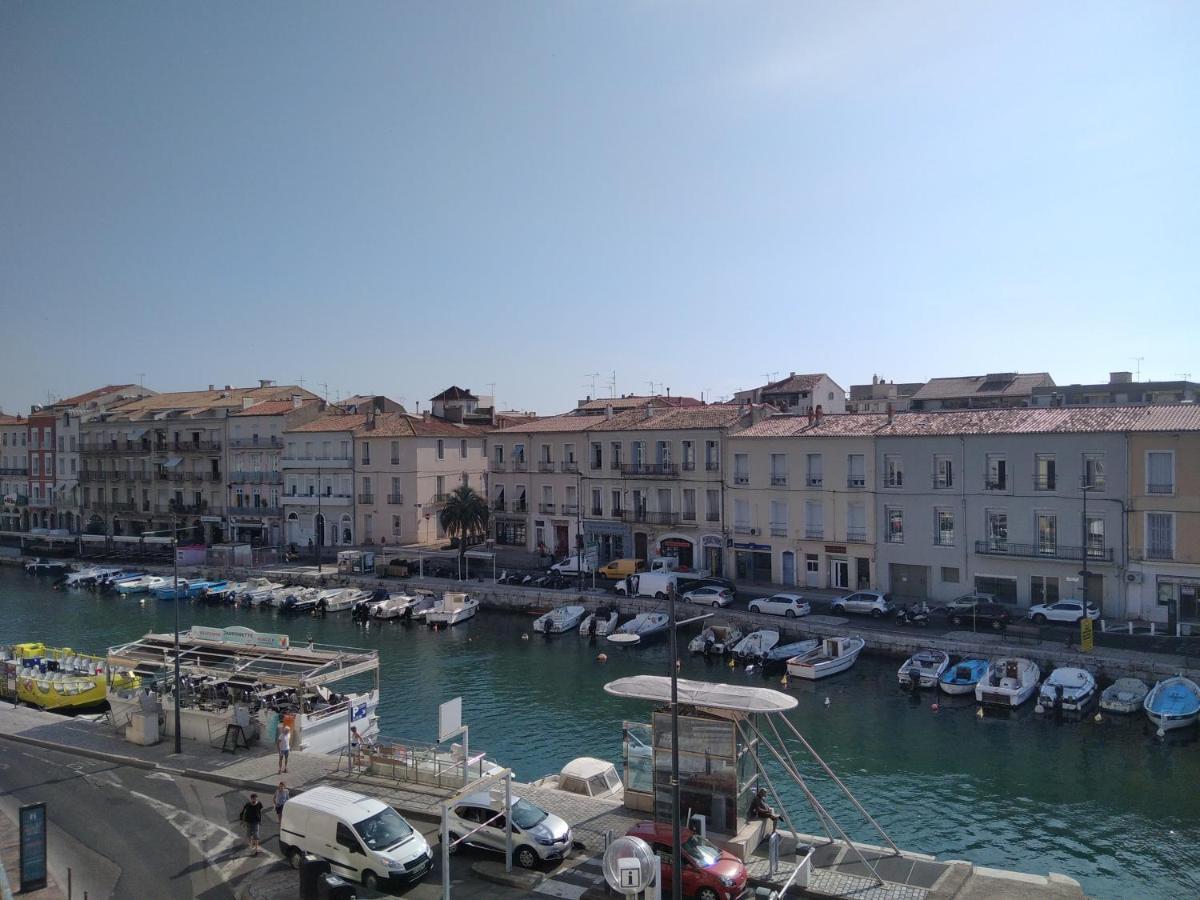 T3 au COEUR DE VILLE avec VUE SUR QUAIS ET MER Sète Exterior foto